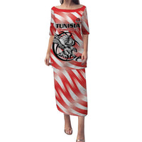 Custom Tunisia Basketball Puletasi Go Eagles of Carthage - Wonder Print Shop