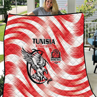 Tunisia Basketball Quilt Go Eagles of Carthage - Wonder Print Shop
