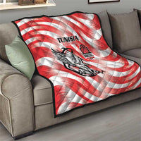 Tunisia Basketball Quilt Go Eagles of Carthage - Wonder Print Shop