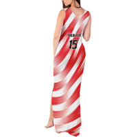 Custom Tunisia Basketball Tank Maxi Dress Go Eagles of Carthage - Wonder Print Shop