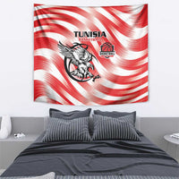 Tunisia Basketball Tapestry Go Eagles of Carthage - Wonder Print Shop