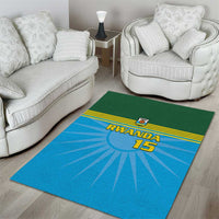 Custom Rwanda Basketball Area Rug Go Champions - Wonder Print Shop