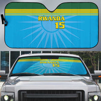Custom Rwanda Basketball Auto Sun Shade Go Champions - Wonder Print Shop