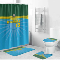 Custom Rwanda Basketball Bathroom Set Go Champions - Wonder Print Shop