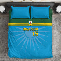 Custom Rwanda Basketball Bedding Set Go Champions - Wonder Print Shop