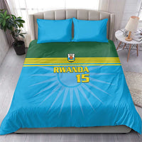 Custom Rwanda Basketball Bedding Set Go Champions - Wonder Print Shop