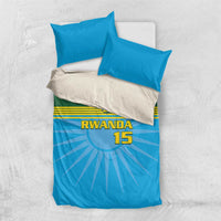 Custom Rwanda Basketball Bedding Set Go Champions - Wonder Print Shop