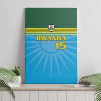 Custom Rwanda Basketball Canvas Wall Art Go Champions - Wonder Print Shop