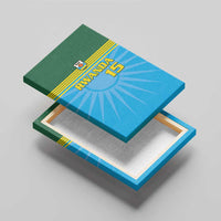 Custom Rwanda Basketball Canvas Wall Art Go Champions - Wonder Print Shop