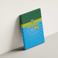 Custom Rwanda Basketball Canvas Wall Art Go Champions - Wonder Print Shop