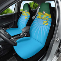 Custom Rwanda Basketball Car Seat Cover Go Champions - Wonder Print Shop