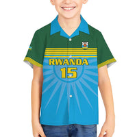 Custom Rwanda Basketball Kid Hawaiian Shirt Go Champions - Wonder Print Shop