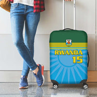 Custom Rwanda Basketball Luggage Cover Go Champions - Wonder Print Shop