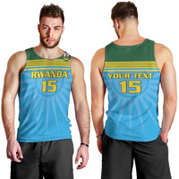 Custom Rwanda Basketball Men Tank Top Go Champions - Wonder Print Shop