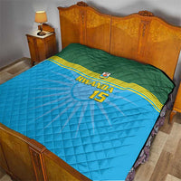 Custom Rwanda Basketball Quilt Go Champions - Wonder Print Shop
