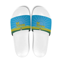 Custom Rwanda Basketball Slide Sandals Go Champions - Wonder Print Shop