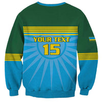 Custom Rwanda Basketball Sweatshirt Go Champions - Wonder Print Shop