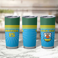 Custom Rwanda Basketball Tumbler Cup Go Champions - Wonder Print Shop