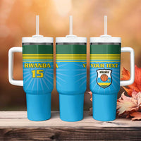 Custom Rwanda Basketball Tumbler With Handle Go Champions - Wonder Print Shop