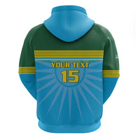Custom Rwanda Basketball Zip Hoodie Go Champions - Wonder Print Shop