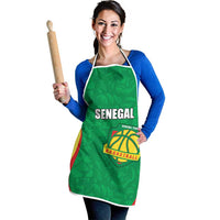 Custom Senegal Basketball Apron Go Champions Lions - Wonder Print Shop