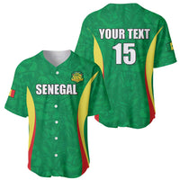 Custom Senegal Basketball Baseball Jersey Go Champions Lions - Wonder Print Shop