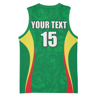 Custom Senegal Basketball Basketball Jersey Go Champions Lions - Wonder Print Shop
