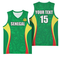 Custom Senegal Basketball Basketball Jersey Go Champions Lions - Wonder Print Shop