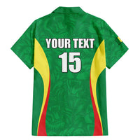 Custom Senegal Basketball Family Matching Mermaid Dress and Hawaiian Shirt Go Champions Lions - Wonder Print Shop