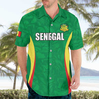 Custom Senegal Basketball Hawaiian Shirt Go Champions Lions - Wonder Print Shop