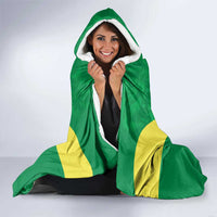Custom Senegal Basketball Hooded Blanket Go Champions Lions - Wonder Print Shop