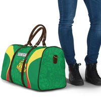 Custom Senegal Basketball Travel Bag Go Champions Lions - Wonder Print Shop