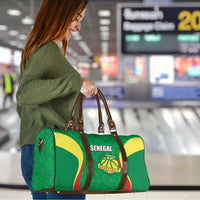 Custom Senegal Basketball Travel Bag Go Champions Lions - Wonder Print Shop