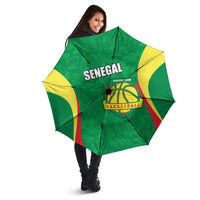Custom Senegal Basketball Umbrella Go Champions Lions - Wonder Print Shop