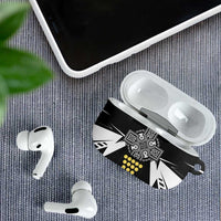 Cornwall Celtic Cross AirPods Case Coat Of Arms With Celtic Pattern - Wonder Print Shop
