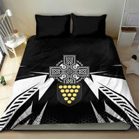Cornwall Celtic Cross Bedding Set Coat Of Arms With Celtic Pattern - Wonder Print Shop