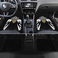 Cornwall Celtic Cross Car Mats Coat Of Arms With Celtic Pattern - Wonder Print Shop