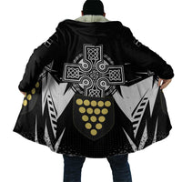 Cornwall Celtic Cross Cloak Coat Of Arms With Celtic Pattern - Wonder Print Shop