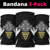 Cornwall Celtic Cross Neck Gaiter Coat Of Arms With Celtic Pattern - Wonder Print Shop