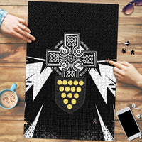 Cornwall Celtic Cross Puzzle Coat Of Arms With Celtic Pattern - Wonder Print Shop