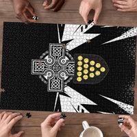 Cornwall Celtic Cross Puzzle Coat Of Arms With Celtic Pattern - Wonder Print Shop