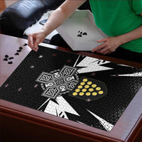 Cornwall Celtic Cross Puzzle Coat Of Arms With Celtic Pattern - Wonder Print Shop