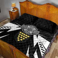 Cornwall Celtic Cross Quilt Bed Set Coat Of Arms With Celtic Pattern - Wonder Print Shop