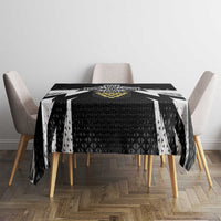 Cornwall Celtic Cross Tablecloth Coat Of Arms With Celtic Pattern - undefined