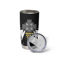 Cornwall Celtic Cross Tumbler Cup Coat Of Arms With Celtic Pattern - Wonder Print Shop