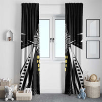 Cornwall Celtic Cross Window Curtain Coat Of Arms With Celtic Pattern - Wonder Print Shop