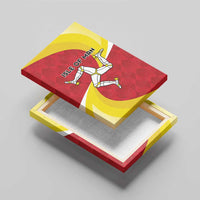 Isle of Man Canvas Wall Art Triskele Ny Tree Cassyn - Wonder Print Shop