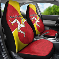Isle of Man Car Seat Cover Triskele Ny Tree Cassyn - Wonder Print Shop