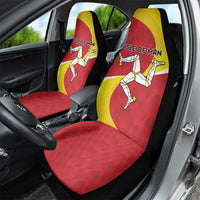 Isle of Man Car Seat Cover Triskele Ny Tree Cassyn - Wonder Print Shop
