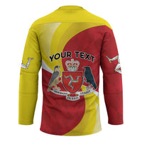 Personalized Isle of Man Hockey Jersey Triskele Ny Tree Cassyn - Wonder Print Shop